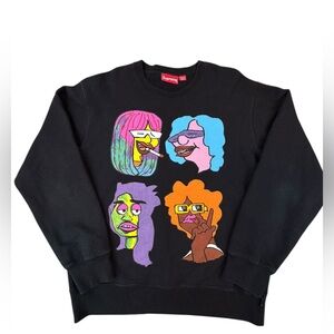 Supreme | Gonz Heads Crewneck Sweatshirt | Large‎ | Excellent Condition!!